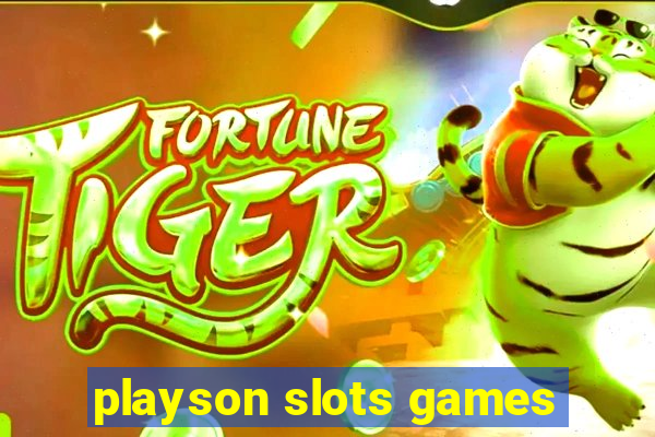 playson slots games