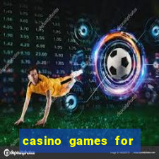 casino games for real money online