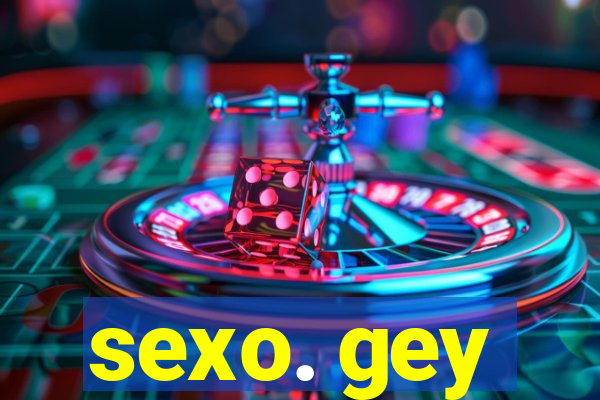 sexo. gey