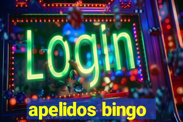 apelidos bingo