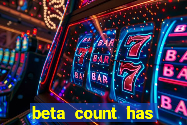 beta count has changed pt br