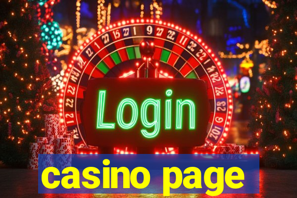 casino page