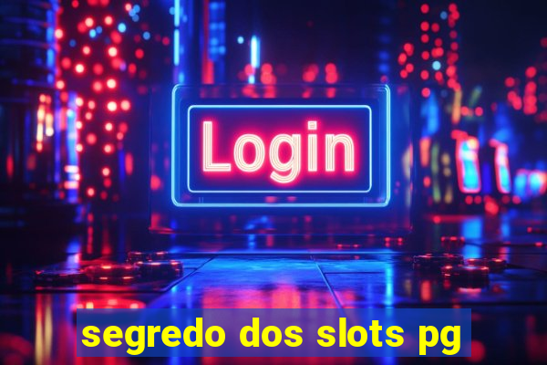 segredo dos slots pg