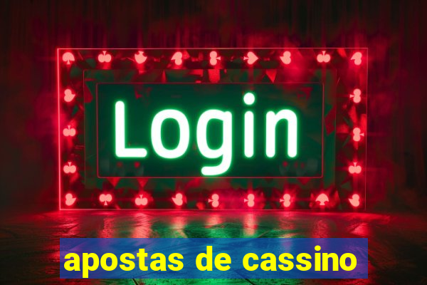 apostas de cassino