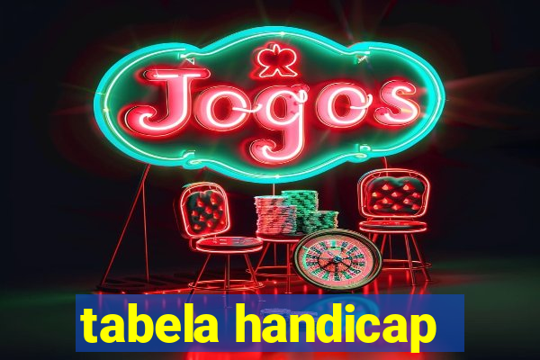 tabela handicap