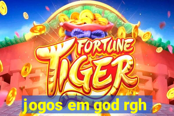 jogos em god rgh