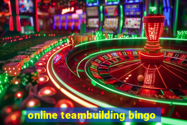 online teambuilding bingo