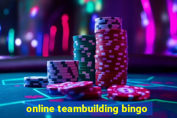 online teambuilding bingo