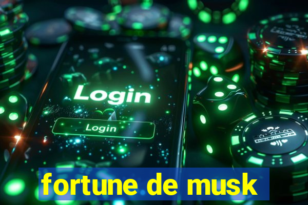 fortune de musk