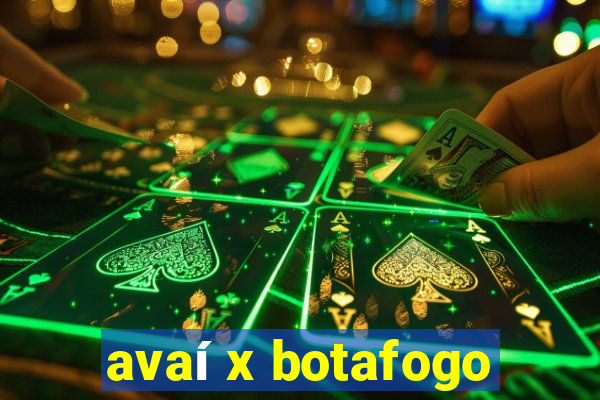 avaí x botafogo