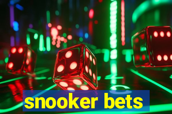 snooker bets