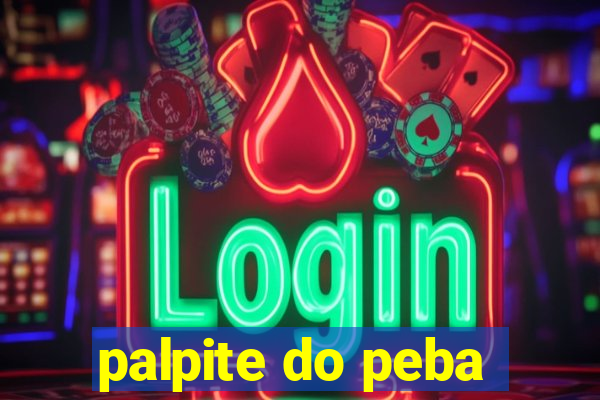 palpite do peba