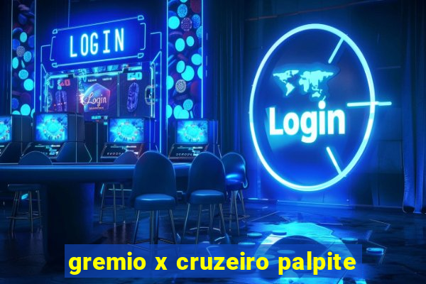 gremio x cruzeiro palpite