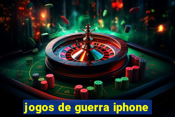 jogos de guerra iphone