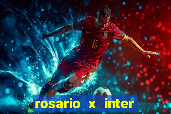 rosario x inter onde assistir