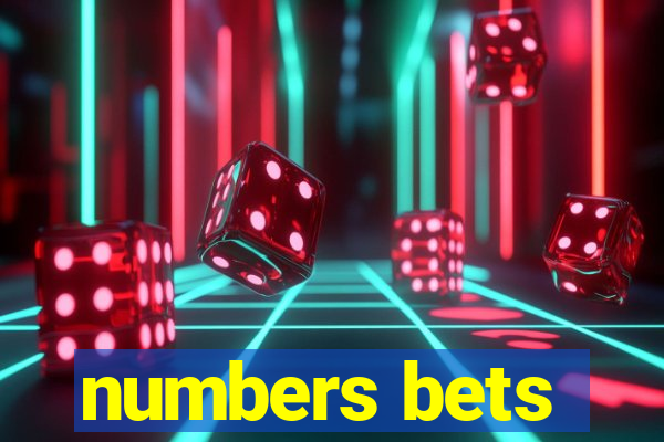 numbers bets