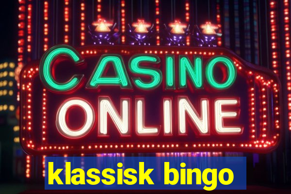 klassisk bingo