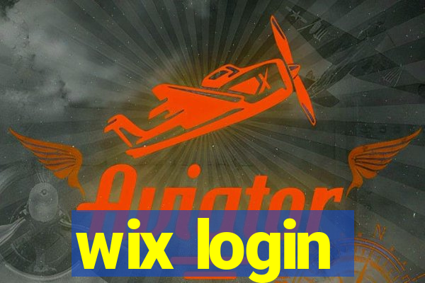 wix login