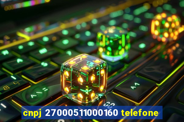 cnpj 27000511000160 telefone