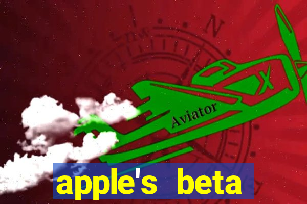 apple's beta software program