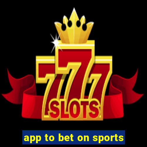 app to bet on sports