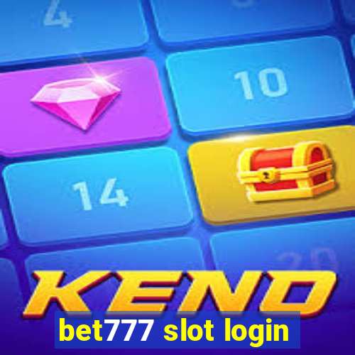 bet777 slot login