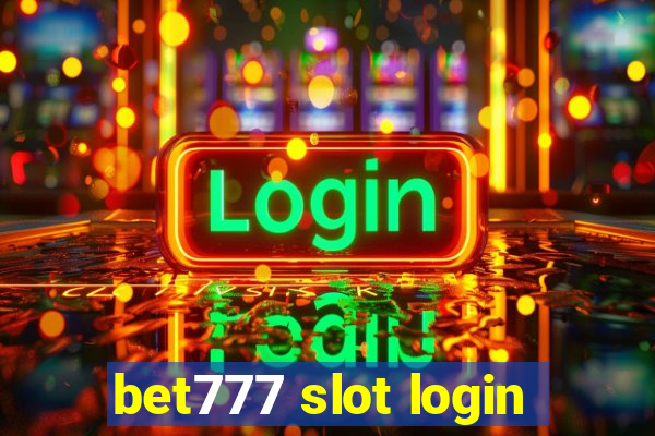 bet777 slot login