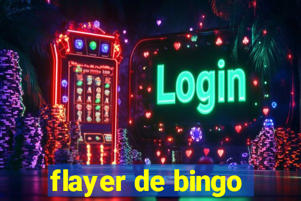 flayer de bingo