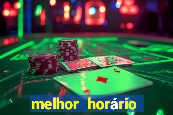 melhor horário para jogar fortune coelho