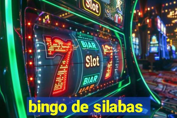 bingo de silabas