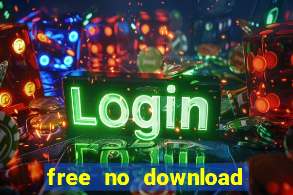 free no download slot machines