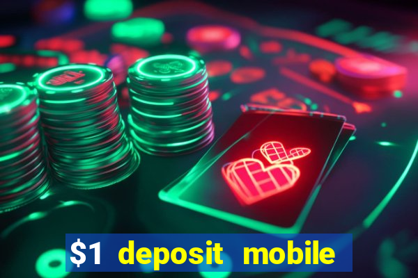 $1 deposit mobile casino australia