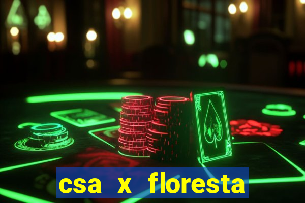 csa x floresta onde assistir