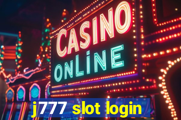 j777 slot login