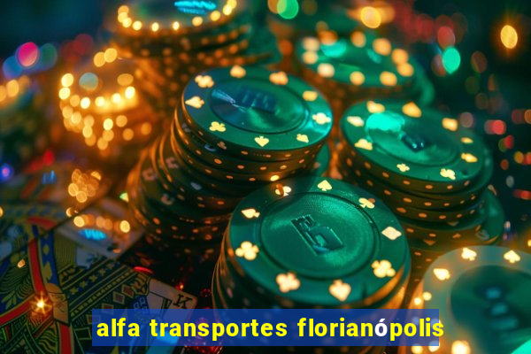 alfa transportes florianópolis