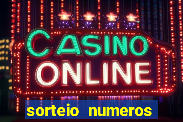 sorteio numeros bingo online