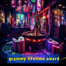 grammy lifetime award