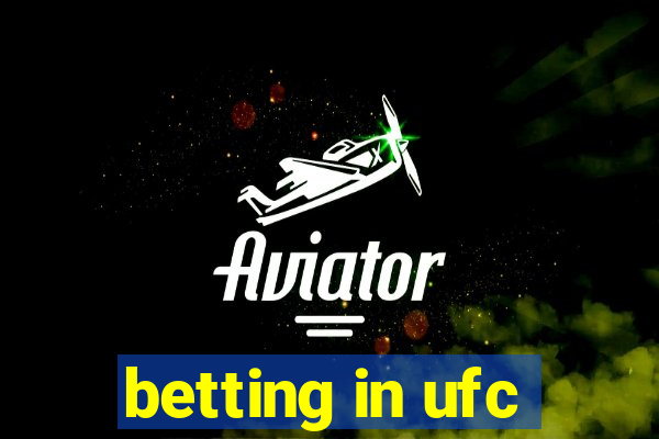 betting in ufc