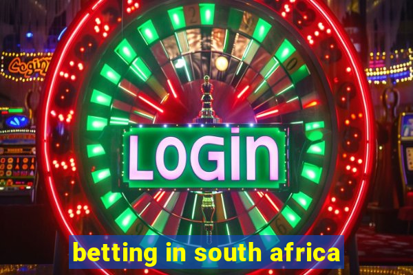 betting in south africa