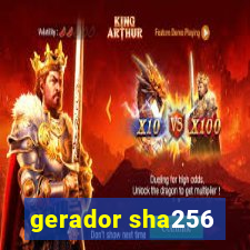 gerador sha256