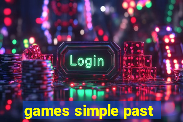 games simple past