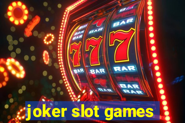 joker slot games