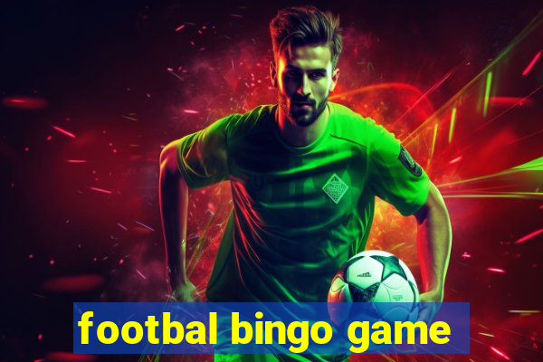 footbal bingo game