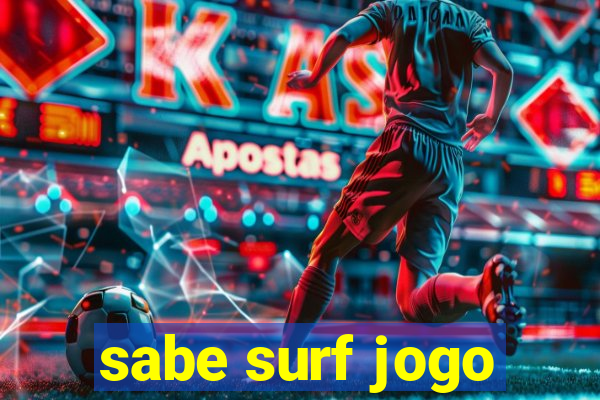 sabe surf jogo