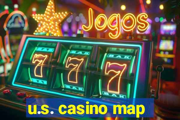 u.s. casino map