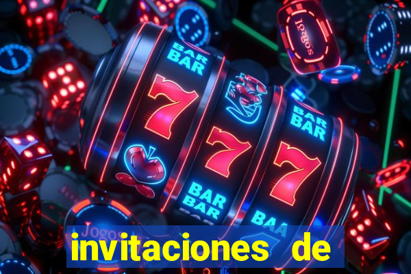 invitaciones de bingo para editar