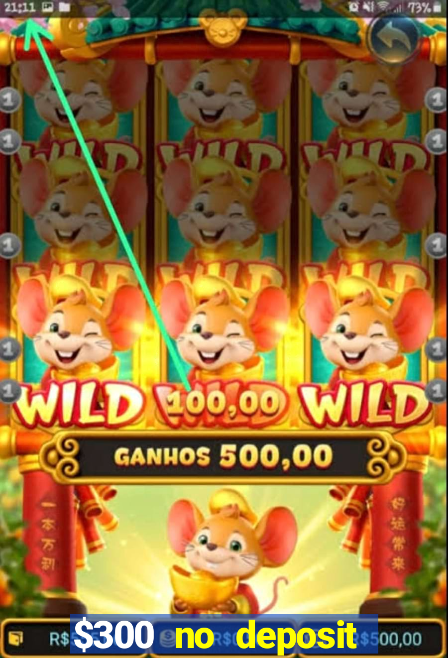 $300 no deposit bonus casino