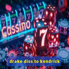 drake diss to kendrick