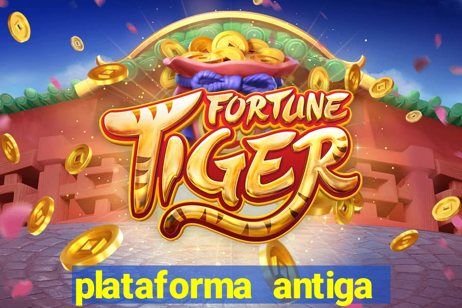 plataforma antiga de jogos