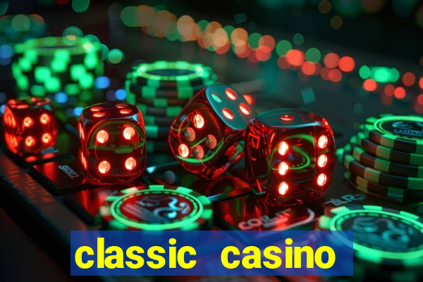 classic casino login page